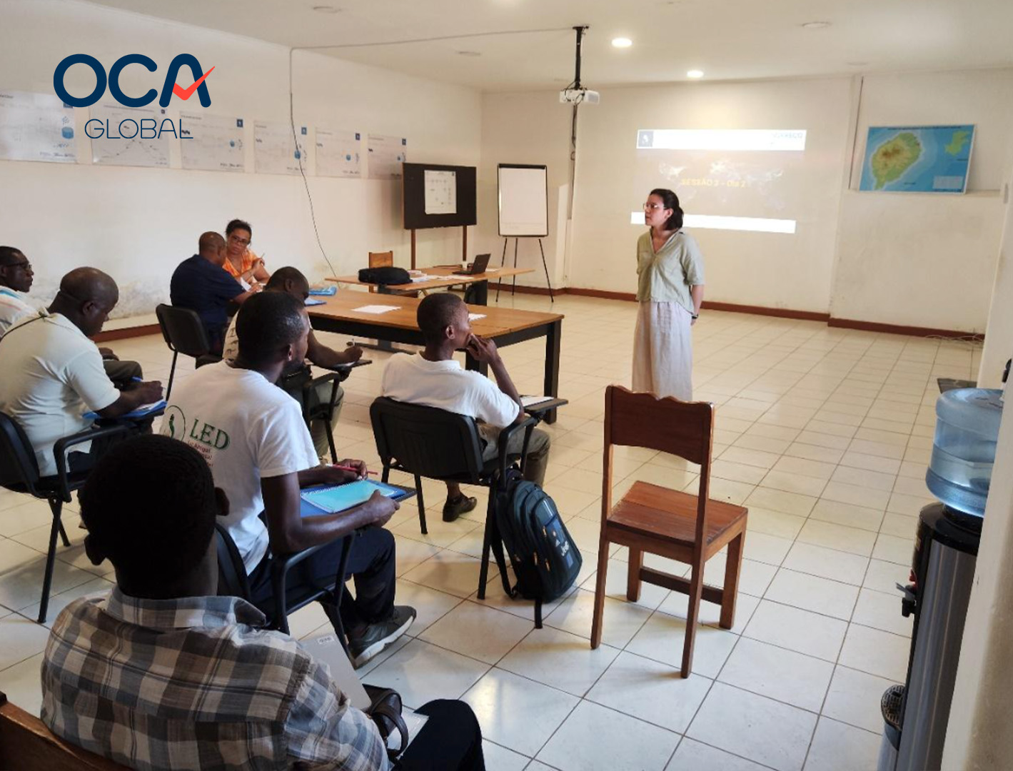 OCA Global colabora en la ejecución de un proyecto financiado por EL BEI EN SÃO TOMÉ: «Desarrollo de capacidades para la recuperación del sector eléctrico»